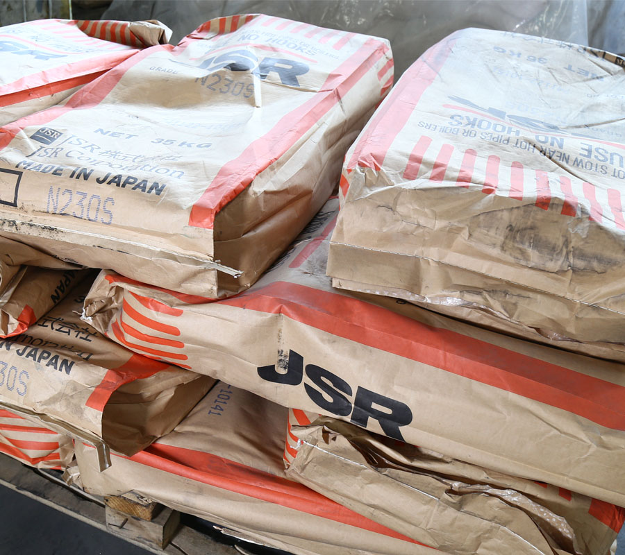 JSR rubber from Japan